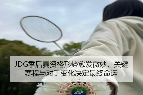 JDG季后赛资格形势愈发微妙，关键赛程与对手变化决定最终命运